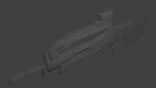 Halo 4 Batlle Rifle preview image